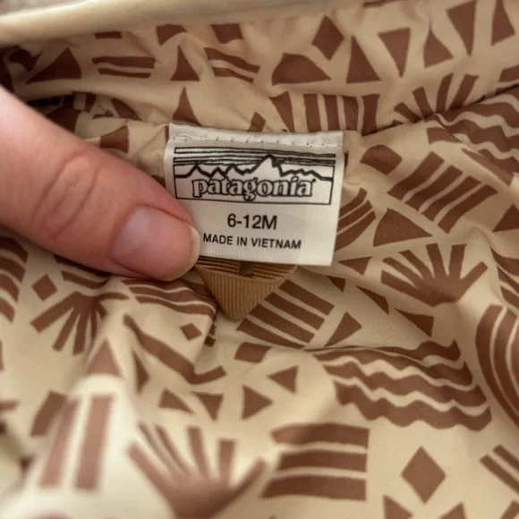 Patagonia Baby Vest with Geometric Pattern - Picture 2 of 8